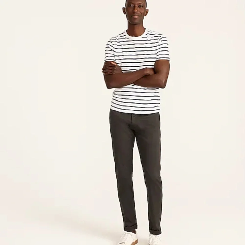 J crew 484 slim fit chino pants black 32 x 32
